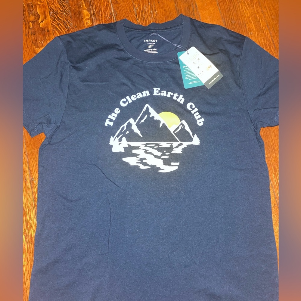 United By Blue men’s graphic t-shirt tee shirt short sleeve nwt navy blue